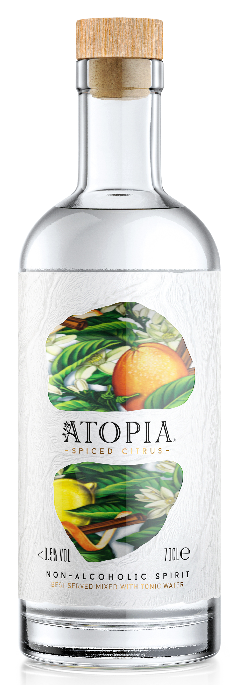 Atopia Spiced Citrus bottle